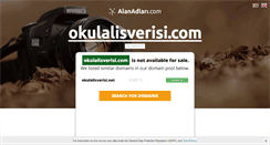 Desktop Screenshot of okulalisverisi.com