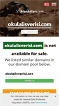 Mobile Screenshot of okulalisverisi.com