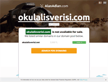 Tablet Screenshot of okulalisverisi.com
